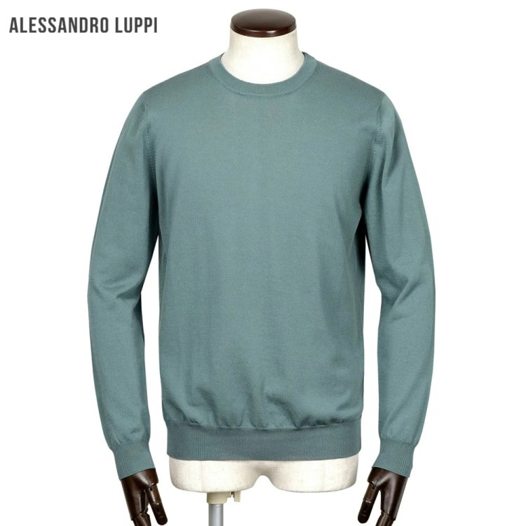 Alessandro Luppi Alessandro Luppi / 26SS FILMAR Dry Cotton High Gauge Long Sleeve Crewneck Knit "2110" imgi_32_alp2610116-01
