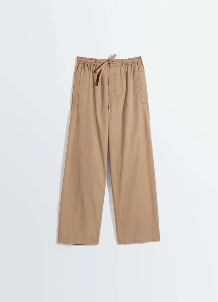LEMAIRE ライトコットンツイルのパジャマパンツ