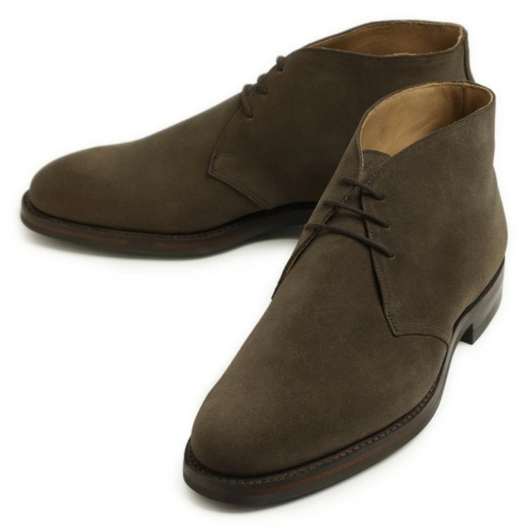 CROCKETT＆JONES クロケット＆ジョーンズ チルターン CHILTERN チャッカ ブーツ ショート丈 ダイナイトソール スエード 224E SLATE グレーimgi_83_imgrc0173942455