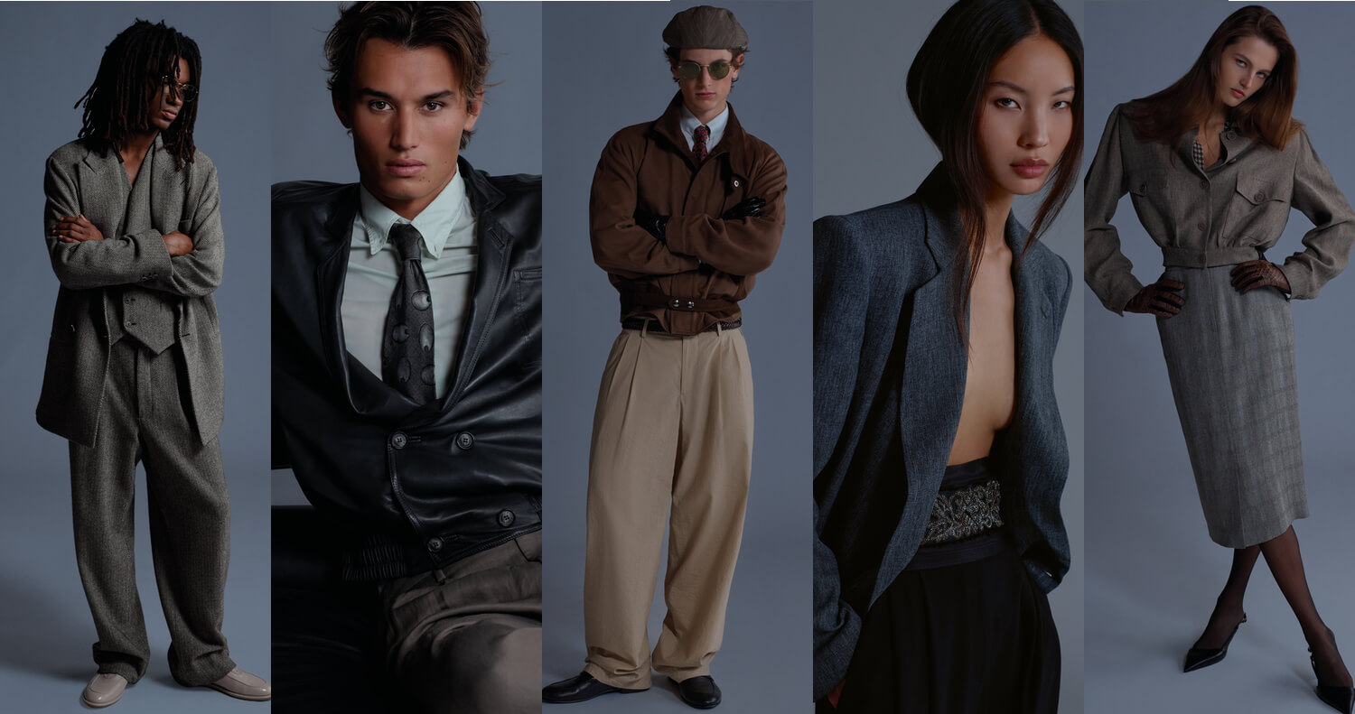 ジョルジオ アルマーニの70〜90'sコレクションを忠実に再現！ARMANI