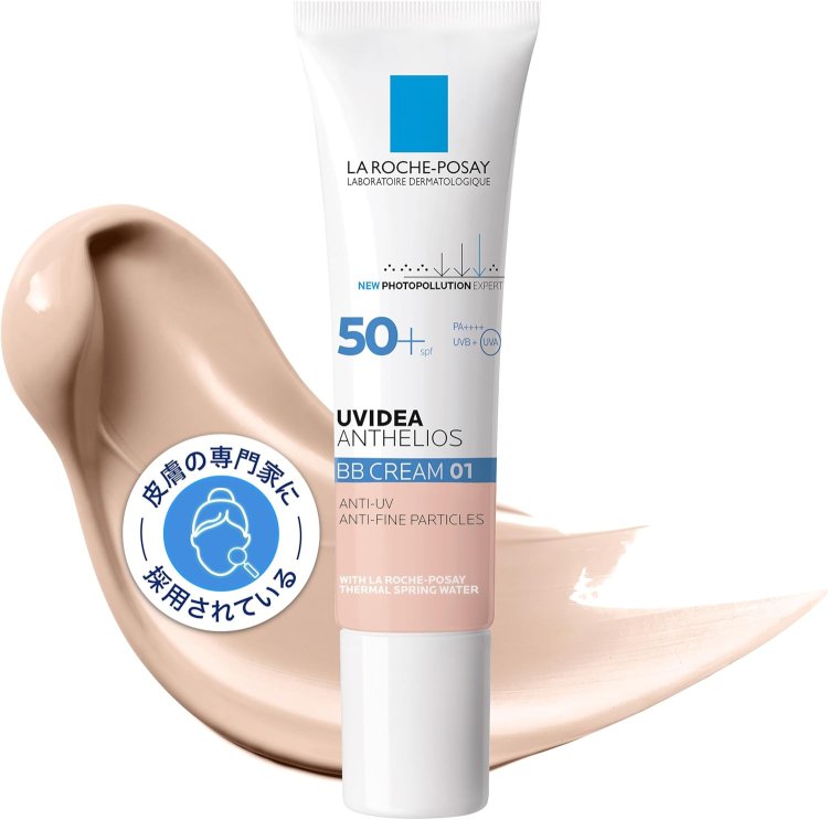 La Roche-Posay UVidea XL Protection BB 01 Light 30ml SPF50+ PA++++ sunscreen BB cream sensitive skin moisturizing shine dermacosmetics