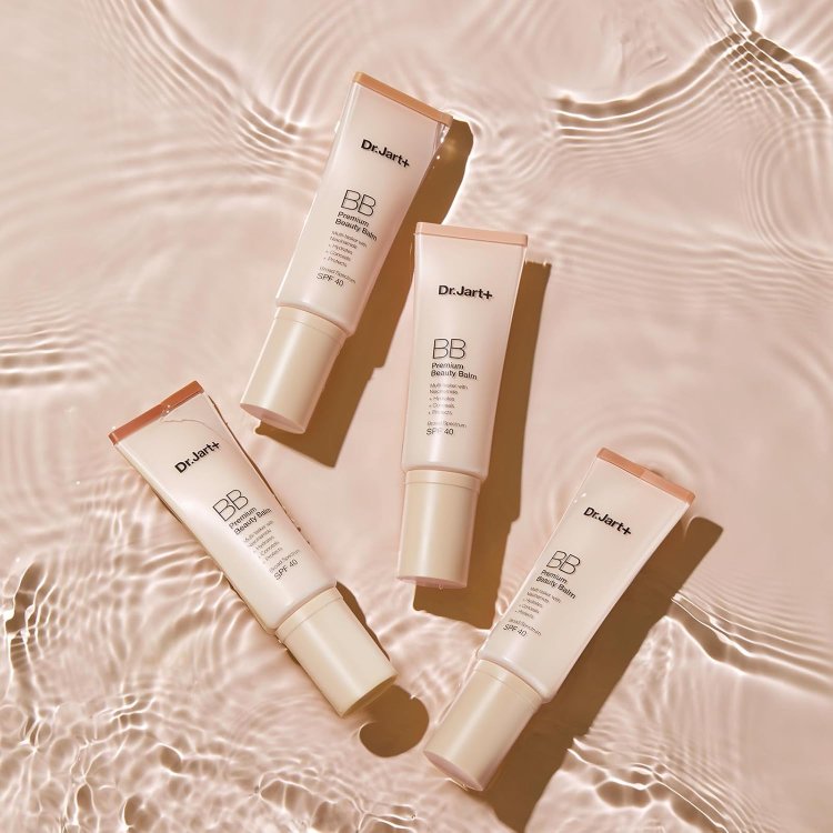 Dr.Jart+ Premium Beauty Balm <02 ライト ミディアム-ミディアム> SPF50/PA++++ 40mL / Moisturizing Skin Care BB Cream Natural Tone Up Base Makeup Dry Skin Korean Cosmetics Dermacosmetics