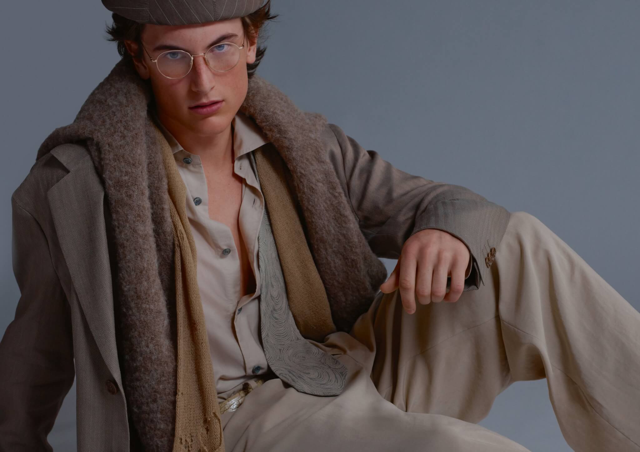 Faithful reproduction of Giorgio Armani's 70's-90's collection