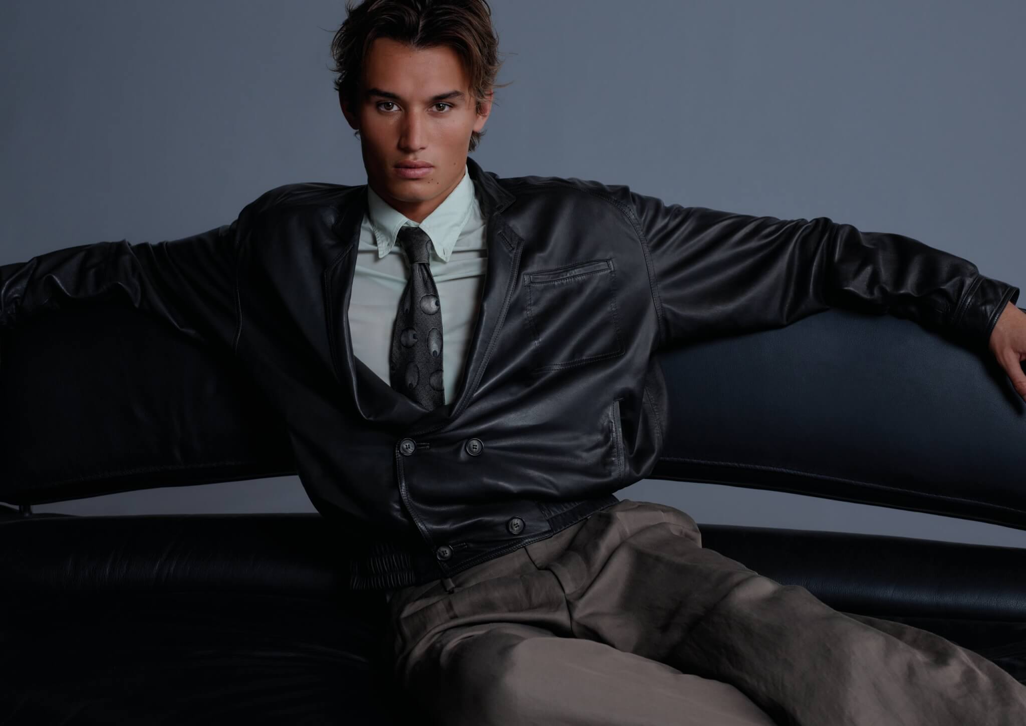 Faithful reproduction of Giorgio Armani's 70's-90's collection