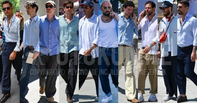 The complete striped shirt men’s coordinate. Tips on how to wear it and 10 classic brands.