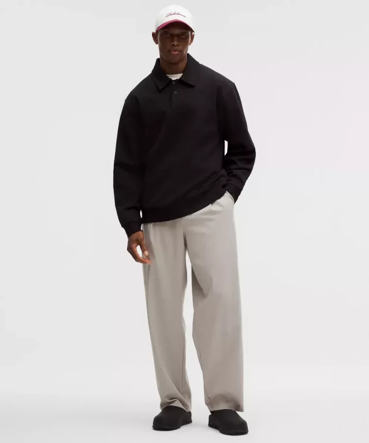 lululemon Men's Daydrift Relaxed Fit Pleated Trousers Regular Wear