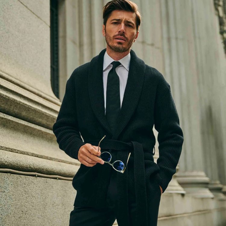 GENTLEMAN PROJECTS "We" urban modern knitwear "THE WOOSTER GOWN