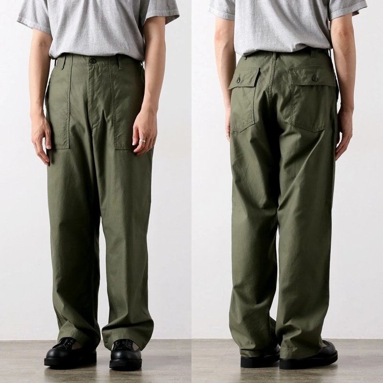FOB FACTORY F0540 BAKER PANTS TYPE 2 / Baker Fatigue Pants Work Pants Wide Men's Made in Japan BAKER PANTS type 2