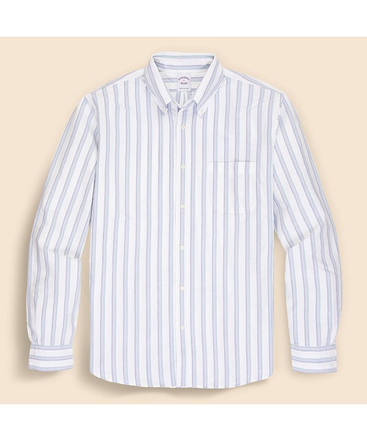Brooks Brothers/ブルックス ブラザーズ  コットン オックスフォード ストライプ フライデーシャツ