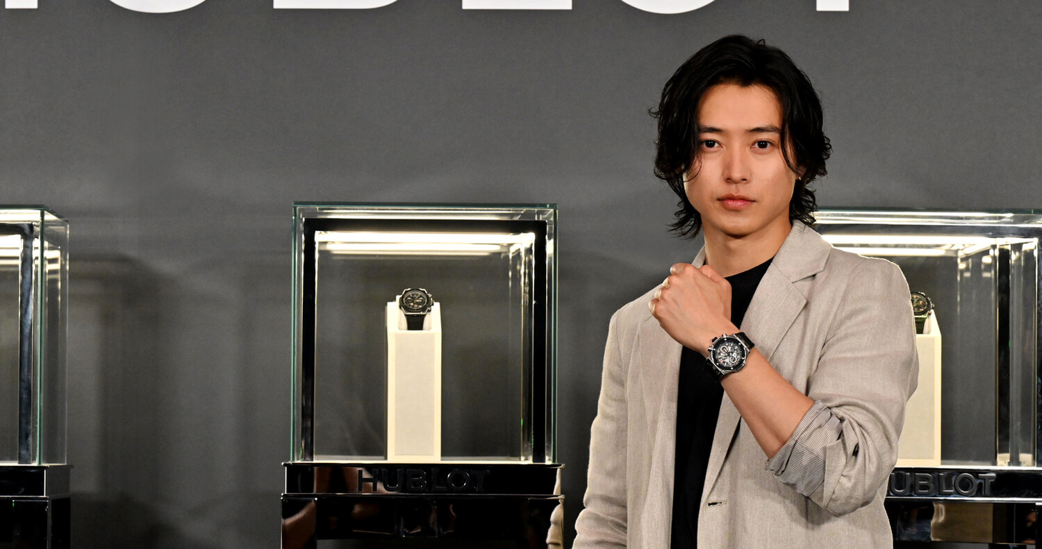 ウブロの新作ローンチイベントに山崎賢人が登場！「ビッグ・バン 