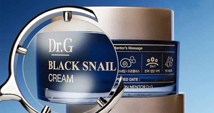 What is Dr.G Black Snail Cream? Black Snail" is the savior for men with rough skin due to lack of sleep.