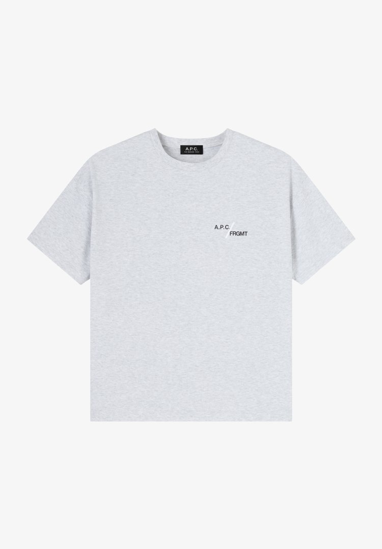 T-SHIRT RENONCEMENT_ PLA - GRIS CHINE_ 26400円