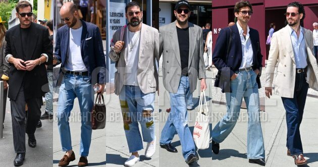 What is the key to the jacket and jeans coordinate? Introduction of the standards of dressing and examples together!