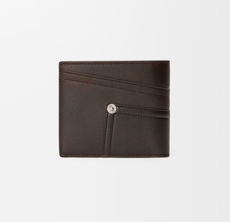 Panta bi-fold wallet (Shiny calf)