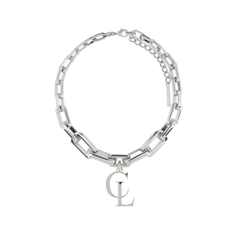 CL Necklace_Silver_ChristianLouboutin