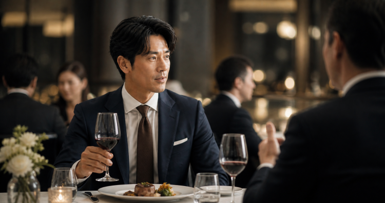 会食をこなすOTOKOMAE読者