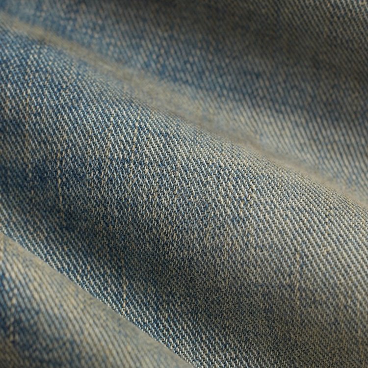 Denim" is the most popular material for work pants