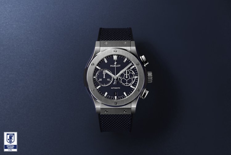 Hublot launches the official watch of the Japanese national soccer team! Limited edition model clad in dark navy