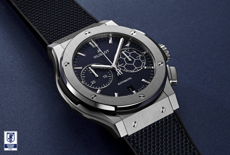Hublot launches the official watch of the Japanese national soccer team! Limited edition model clad in dark navy