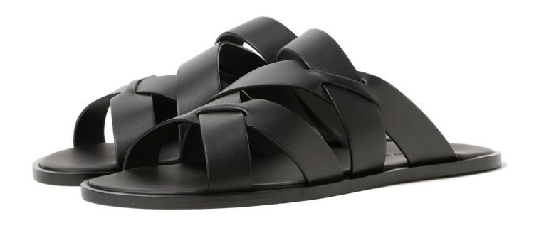 MANOLO BLAHNIK「MARVIN レザーサンダル」