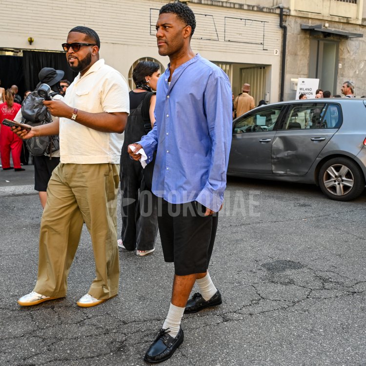 Summer Outfits for Grown Men: Shorts, Socks, and Loafers