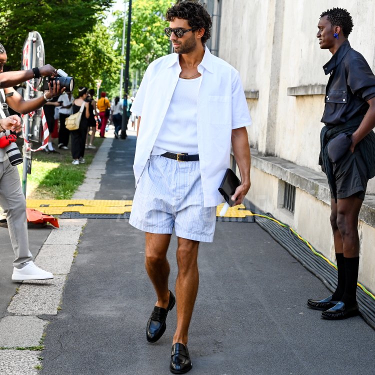 Summer Outfits for Grown Men: Pairing Shorts with Loafers
