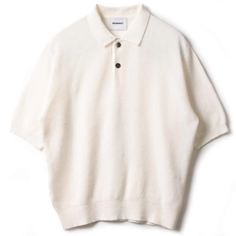 GENTLEMAN PROJECTS Urban-Chic Modern Knit: “DRY WOOSTER POLO”