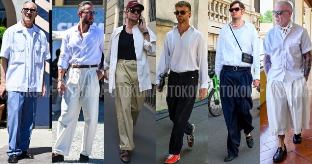 Summer White Shirt Outfit Ideas! 6 Techniques to Add Variety to Your Look