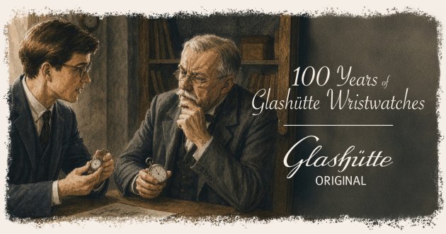 Exclusive gifts for OTOKOMAE readers! Glashütte Original is currently hosting a 100th-anniversary watch exhibition in Ginza