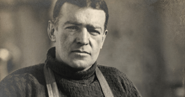 Ernest Shackleton. He failed to cross Antarctica and lost his ship. Yet he brought 27 men home alive. [Men’s Biographies]