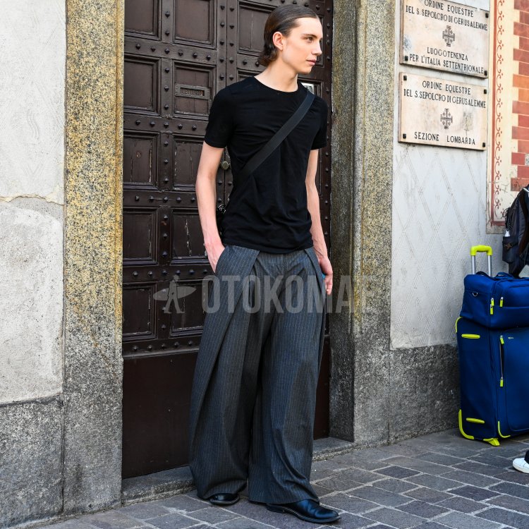 T-Shirt and Slacks Outfit OTO_3816
