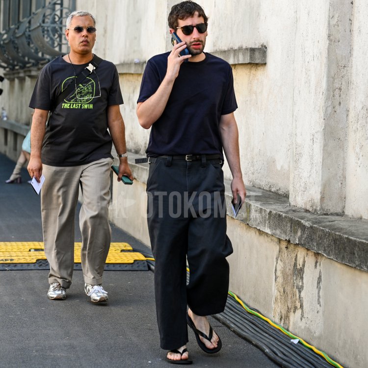 T-Shirt and Slacks Outfit OTO_4093