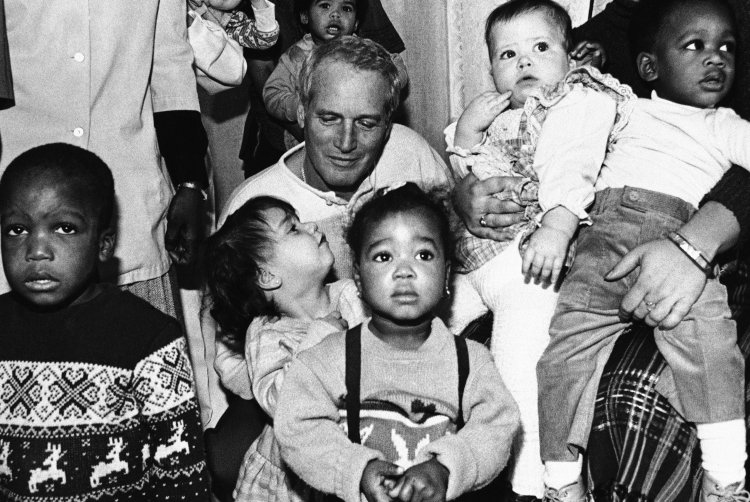 Paul Newman, NY Foundling Hospital, 1983