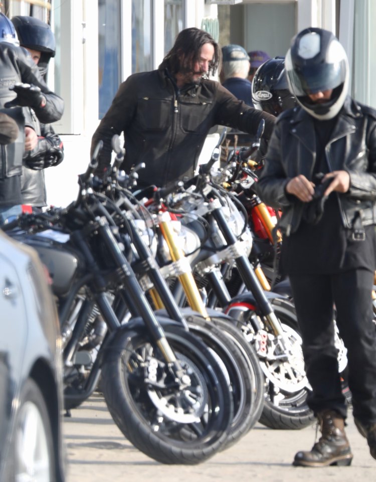 EXCLUSIVE: Keanu Reeves joins a motorcycle group and becomes part of the team for brand ARCH
