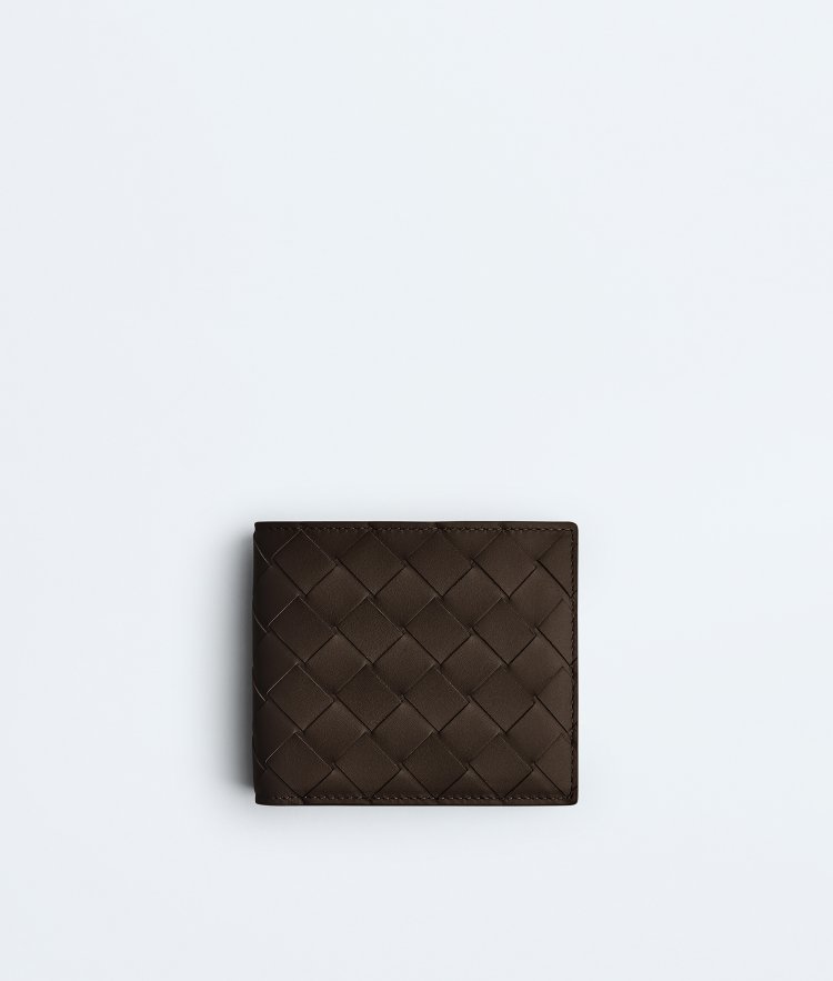 Bottega Veneta イントレチャート コインパース付き二つ折りウォレット