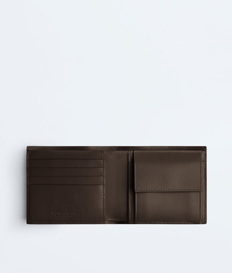 Bottega Veneta イントレチャート コインパース付き二つ折りウォレット