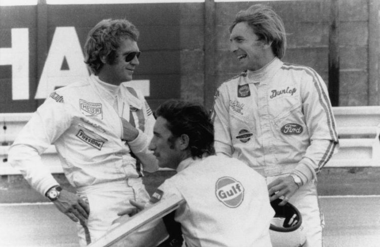 "Le Mans"
Steve McQueen, Richard Attwood, Derek Bell
1970
