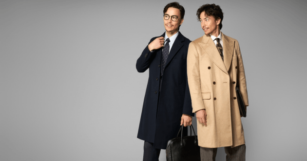 男の冬をドラマに変えるオーダーコートとは？【独身男子 vs 既婚男子、それぞれの理想を描く４スタイル】