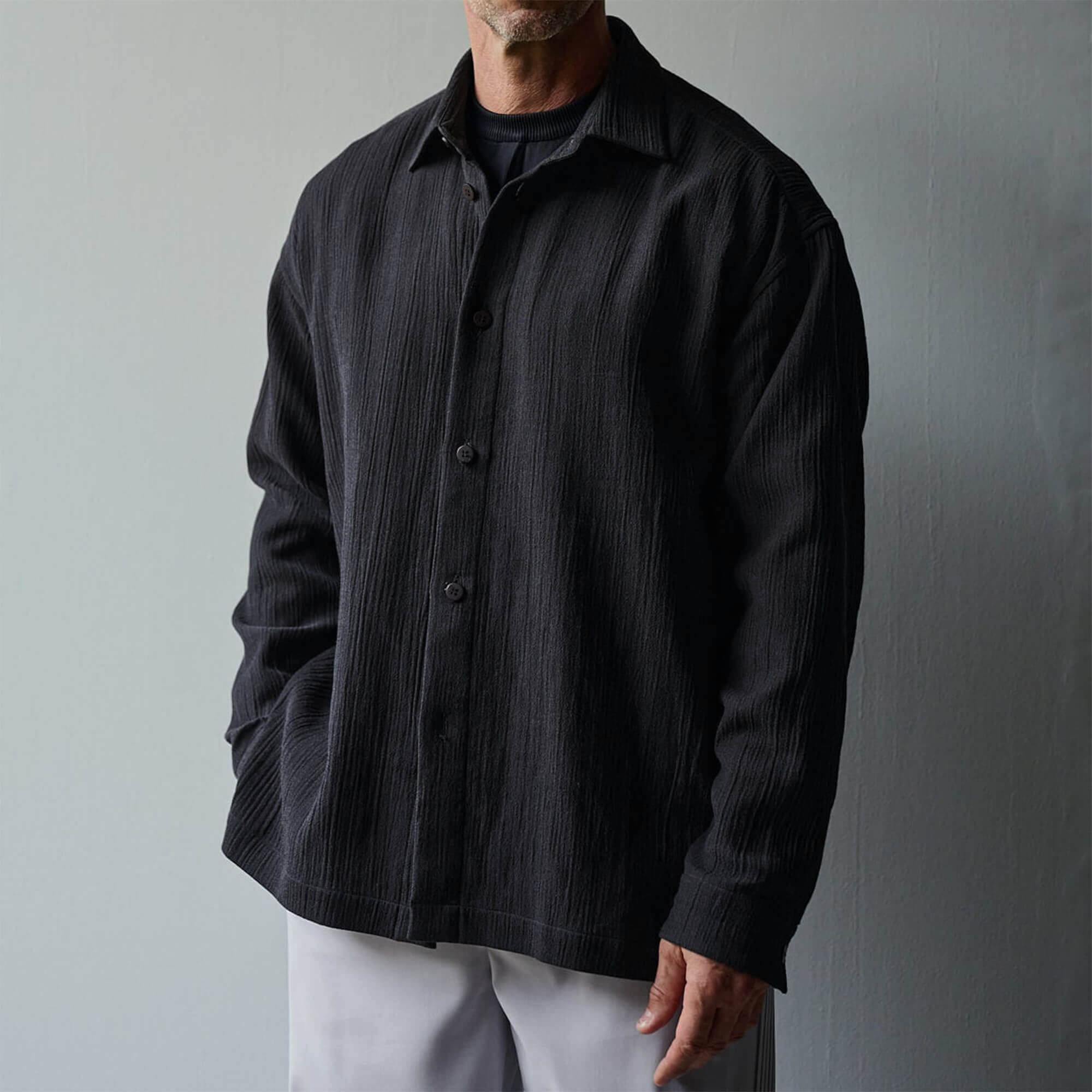 IM MEN DOUBLE WEAVE CREPE