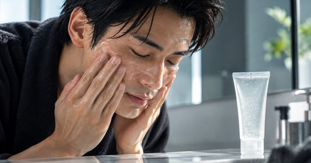 A Lifesaver for Men with Dry Skin! A Gel Face Wash That’ll Give You the Edge This Winter
