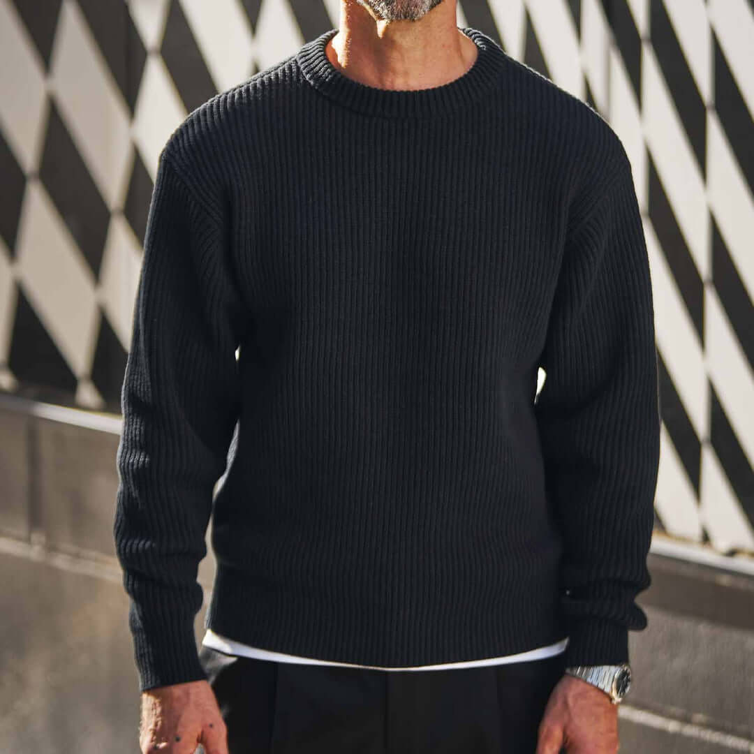 THEWOOSTERSWEATERBLACKFRONT