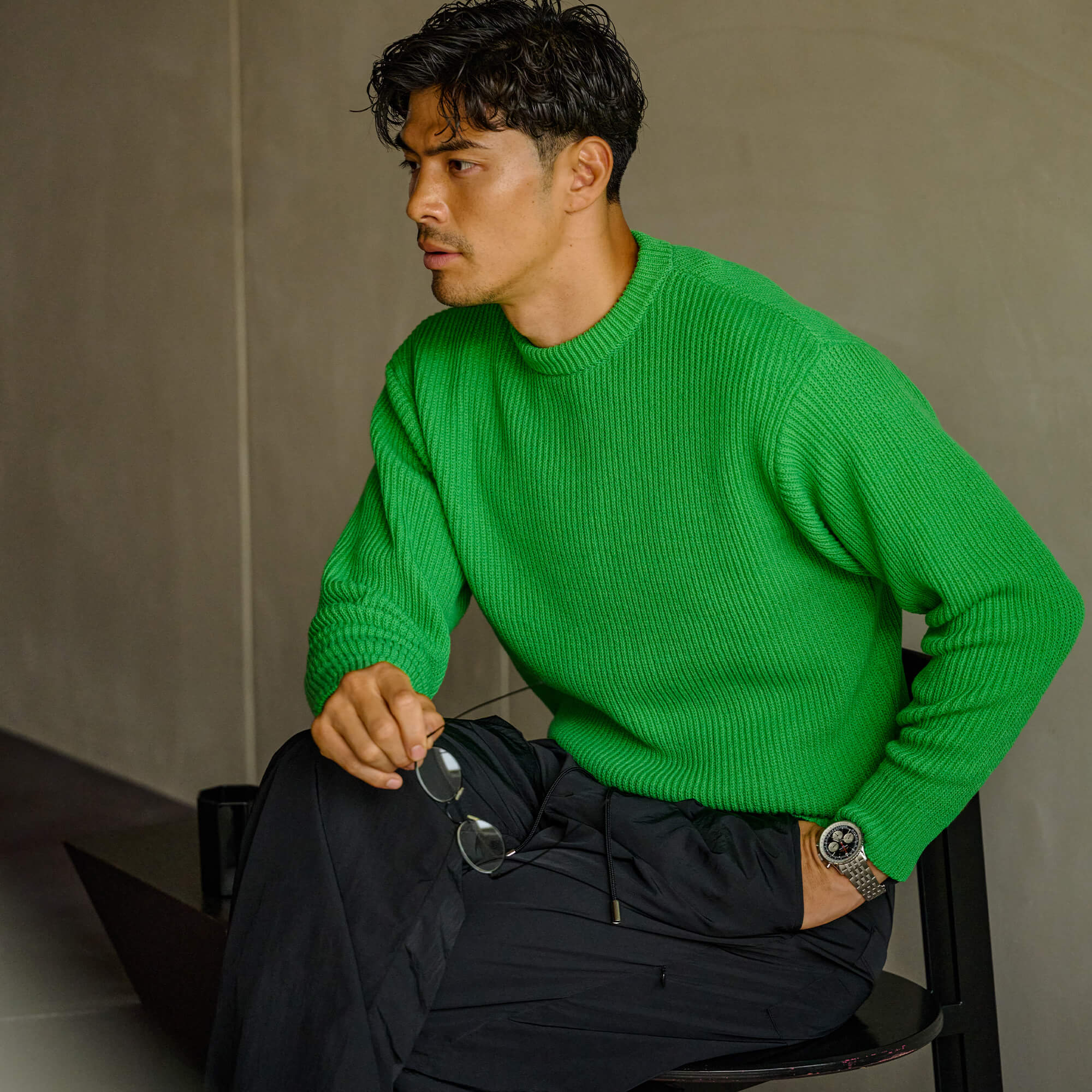 WOOSTER SWEATER green