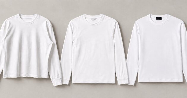 名脇役にして主役。ジャケットの中でも一枚でもサマになる白ロンT3選